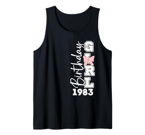 Jahrgang 1983 Geburtstag Design Frauen geboren 1983 Tank Top Jahrgang 1983 Geburtstag Design Frauen geboren 1983 Tank Top von GebGesch 1983 Geburtstag Geschenke