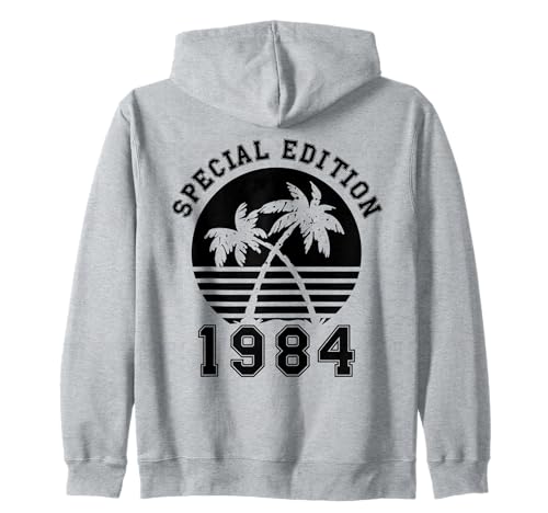 Jahrgang 1984 Geburtstag Design Frauen Männer geboren 1984 Kapuzenjacke Jahrgang 1984 Geburtstag Design Frauen Männer geboren 1984 Kapuzenjacke von GebGesch 1984 Geburtstag Geschenke