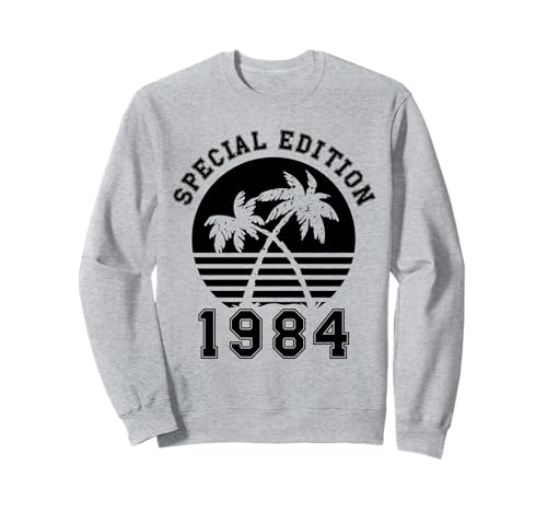 Jahrgang 1984 Geburtstag Design Frauen Männer geboren 1984 Sweatshirt Jahrgang 1984 Geburtstag Design Frauen Männer geboren 1984 Sweatshirt von GebGesch 1984 Geburtstag Geschenke