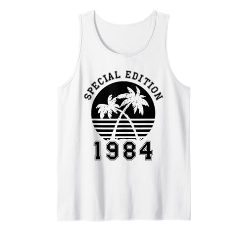 Jahrgang 1984 Geburtstag Design Frauen Männer geboren 1984 Tank Top Jahrgang 1984 Geburtstag Design Frauen Männer geboren 1984 Tank Top von GebGesch 1984 Geburtstag Geschenke