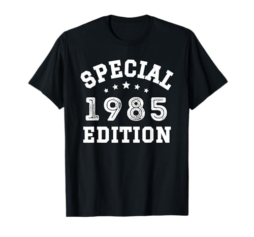 Jahrgang 1985 Geburtstag Design Frauen Männer geboren 1985 T-Shirt von GebGesch 1985 Geburtstag Geschenke