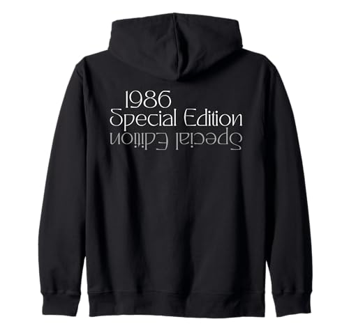 Jahrgang 1986 Geburtstag Design Frauen Männer geboren 1986 Kapuzenjacke von GebGesch 1986 Geburtstag Geschenke