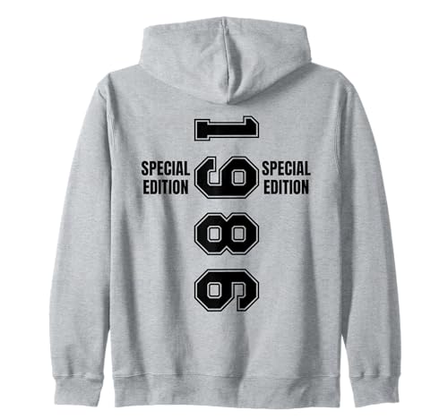 Jahrgang 1986 Geburtstag Design Frauen Männer geboren 1986 Kapuzenjacke von GebGesch 1986 Geburtstag Geschenke