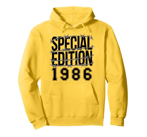 Jahrgang 1986 Geburtstag Design Frauen Männer geboren 1986 Pullover Hoodie von GebGesch 1986 Geburtstag Geschenke