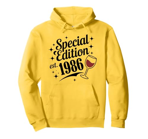 Jahrgang 1986 Geburtstag Design Frauen Männer geboren 1986 Pullover Hoodie von GebGesch 1986 Geburtstag Geschenke