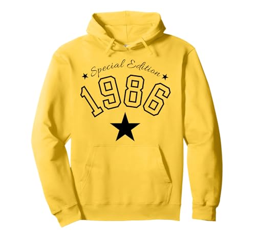 Jahrgang 1986 Geburtstag Design Frauen Männer geboren 1986 Pullover Hoodie von GebGesch 1986 Geburtstag Geschenke