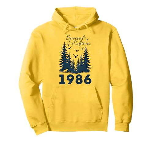 Jahrgang 1986 Geburtstag Design Frauen Männer geboren 1986 Pullover Hoodie von GebGesch 1986 Geburtstag Geschenke