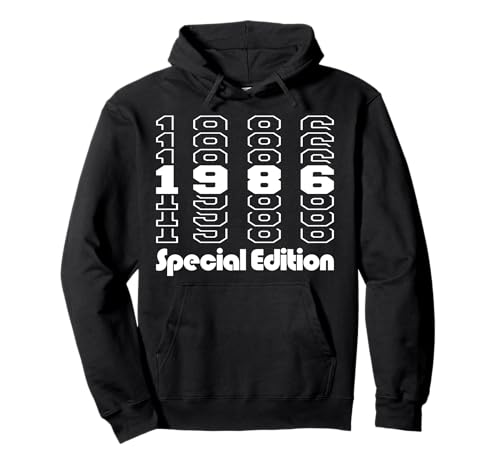 Jahrgang 1986 Geburtstag Design Frauen Männer geboren 1986 Pullover Hoodie von GebGesch 1986 Geburtstag Geschenke