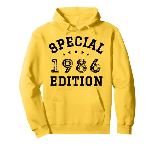 Jahrgang 1986 Geburtstag Design Frauen Männer geboren 1986 Pullover Hoodie von GebGesch 1986 Geburtstag Geschenke