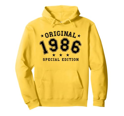 Jahrgang 1986 Geburtstag Design Frauen Männer geboren 1986 Pullover Hoodie von GebGesch 1986 Geburtstag Geschenke