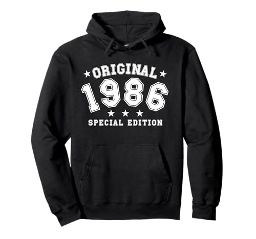 Jahrgang 1986 Geburtstag Design Frauen Männer geboren 1986 Pullover Hoodie von GebGesch 1986 Geburtstag Geschenke
