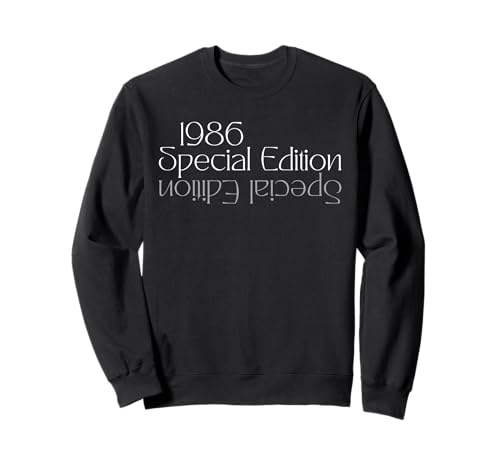 Jahrgang 1986 Geburtstag Design Frauen Männer geboren 1986 Sweatshirt von GebGesch 1986 Geburtstag Geschenke