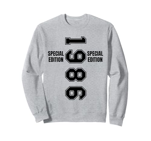 Jahrgang 1986 Geburtstag Design Frauen Männer geboren 1986 Sweatshirt von GebGesch 1986 Geburtstag Geschenke