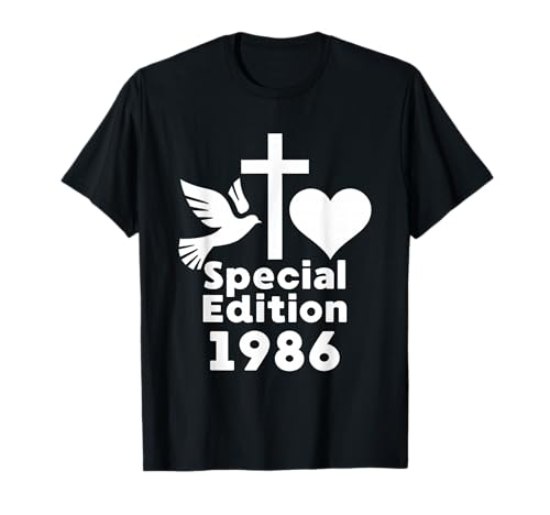Jahrgang 1986 Geburtstag Design Frauen Männer geboren 1986 T-Shirt von GebGesch 1986 Geburtstag Geschenke