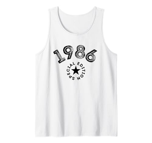 Jahrgang 1986 Geburtstag Design Frauen Männer geboren 1986 Tank Top von GebGesch 1986 Geburtstag Geschenke