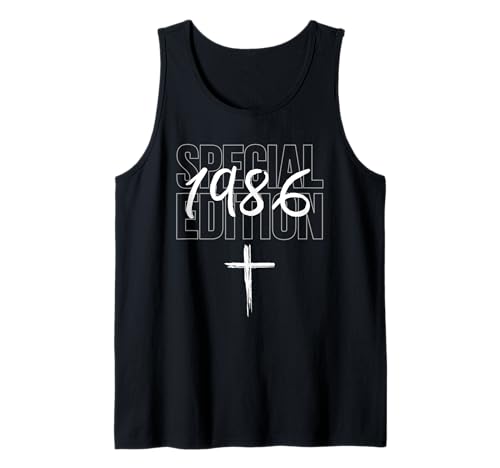 Jahrgang 1986 Geburtstag Design Frauen Männer geboren 1986 Tank Top von GebGesch 1986 Geburtstag Geschenke