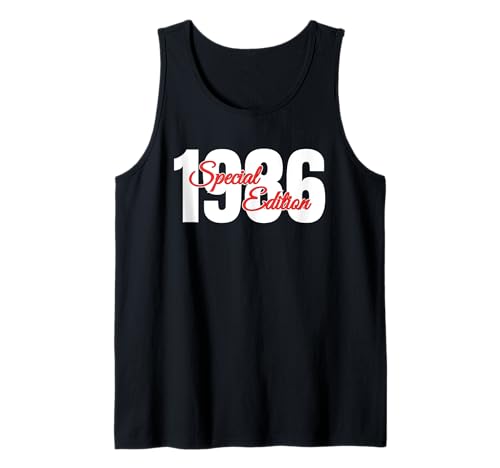 Jahrgang 1986 Geburtstag Design Frauen Männer geboren 1986 Tank Top von GebGesch 1986 Geburtstag Geschenke