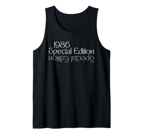 Jahrgang 1986 Geburtstag Design Frauen Männer geboren 1986 Tank Top von GebGesch 1986 Geburtstag Geschenke