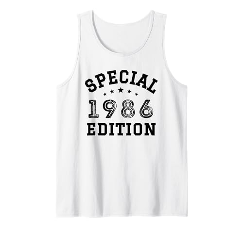 Jahrgang 1986 Geburtstag Design Frauen Männer geboren 1986 Tank Top von GebGesch 1986 Geburtstag Geschenke
