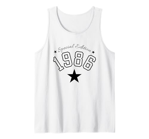 Jahrgang 1986 Geburtstag Design Frauen Männer geboren 1986 Tank Top von GebGesch 1986 Geburtstag Geschenke