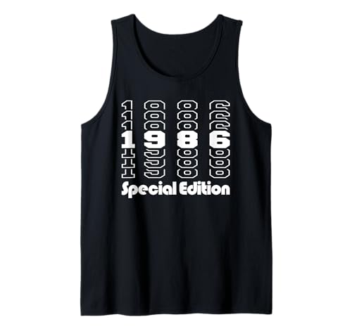 Jahrgang 1986 Geburtstag Design Frauen Männer geboren 1986 Tank Top von GebGesch 1986 Geburtstag Geschenke