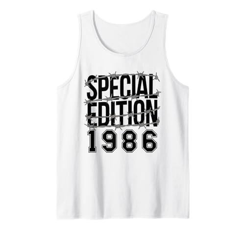 Jahrgang 1986 Geburtstag Design Frauen Männer geboren 1986 Tank Top von GebGesch 1986 Geburtstag Geschenke