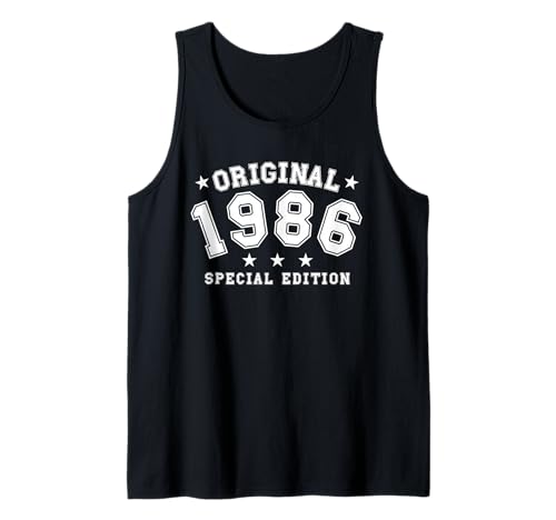 Jahrgang 1986 Geburtstag Design Frauen Männer geboren 1986 Tank Top von GebGesch 1986 Geburtstag Geschenke