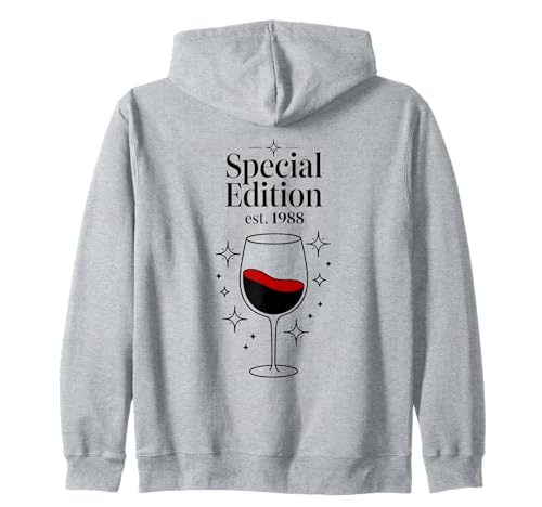 Jahrgang 1988 Geburtstag Design Frauen Männer geboren 1988 Kapuzenjacke Jahrgang 1988 Geburtstag Design Frauen Männer geboren 1988 Kapuzenjacke von GebGesch 1988 Geburtstag Geschenke