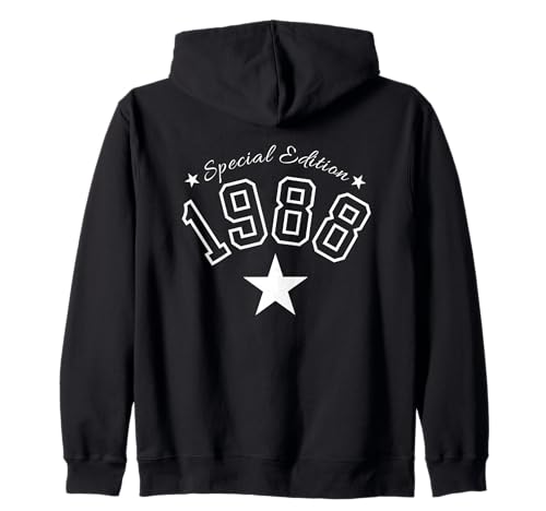 Jahrgang 1988 Geburtstag Design Frauen Männer geboren 1988 Kapuzenjacke Jahrgang 1988 Geburtstag Design Frauen Männer geboren 1988 Kapuzenjacke von GebGesch 1988 Geburtstag Geschenke