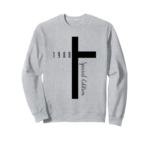 Jahrgang 1988 Geburtstag Design Frauen Männer geboren 1988 Sweatshirt Jahrgang 1988 Geburtstag Design Frauen Männer geboren 1988 Sweatshirt von GebGesch 1988 Geburtstag Geschenke