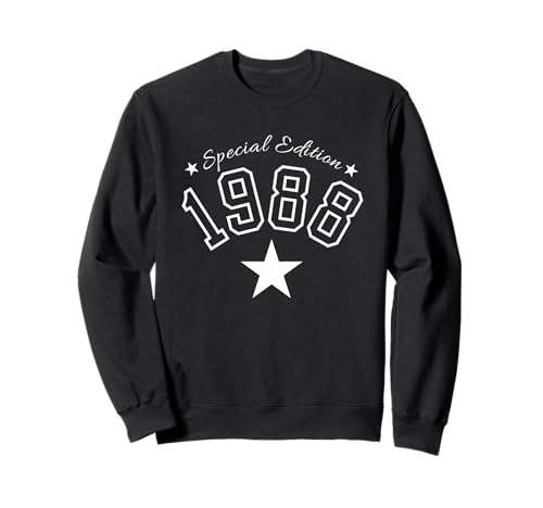 Jahrgang 1988 Geburtstag Design Frauen Männer geboren 1988 Sweatshirt Jahrgang 1988 Geburtstag Design Frauen Männer geboren 1988 Sweatshirt von GebGesch 1988 Geburtstag Geschenke