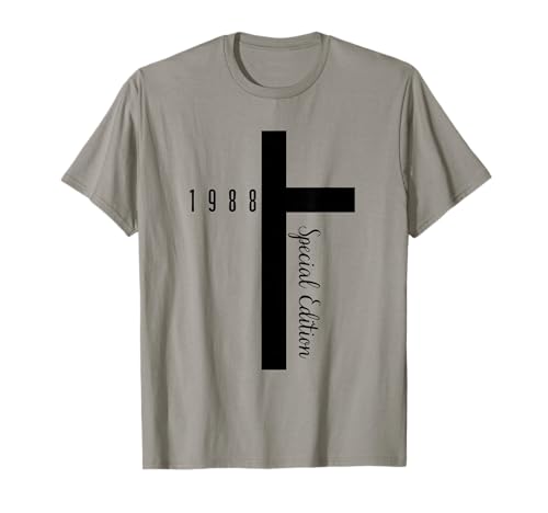Jahrgang 1988 Geburtstag Design Frauen Männer geboren 1988 T-Shirt Jahrgang 1988 Geburtstag Design Frauen Männer geboren 1988 T-Shirt von GebGesch 1988 Geburtstag Geschenke