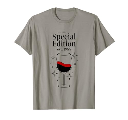 Jahrgang 1988 Geburtstag Design Frauen Männer geboren 1988 T-Shirt Jahrgang 1988 Geburtstag Design Frauen Männer geboren 1988 T-Shirt von GebGesch 1988 Geburtstag Geschenke