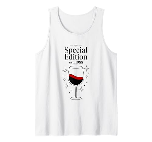 Jahrgang 1988 Geburtstag Design Frauen Männer geboren 1988 Tank Top Jahrgang 1988 Geburtstag Design Frauen Männer geboren 1988 Tank Top von GebGesch 1988 Geburtstag Geschenke
