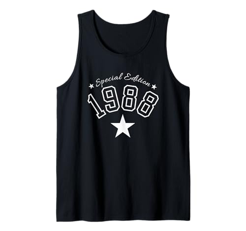 Jahrgang 1988 Geburtstag Design Frauen Männer geboren 1988 Tank Top Jahrgang 1988 Geburtstag Design Frauen Männer geboren 1988 Tank Top von GebGesch 1988 Geburtstag Geschenke