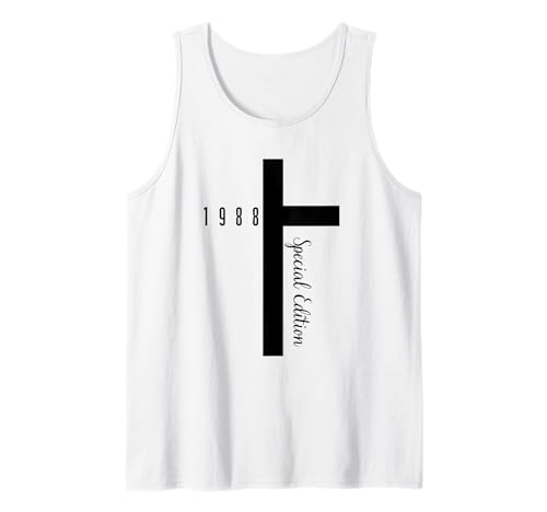 Jahrgang 1988 Geburtstag Design Frauen Männer geboren 1988 Tank Top Jahrgang 1988 Geburtstag Design Frauen Männer geboren 1988 Tank Top von GebGesch 1988 Geburtstag Geschenke