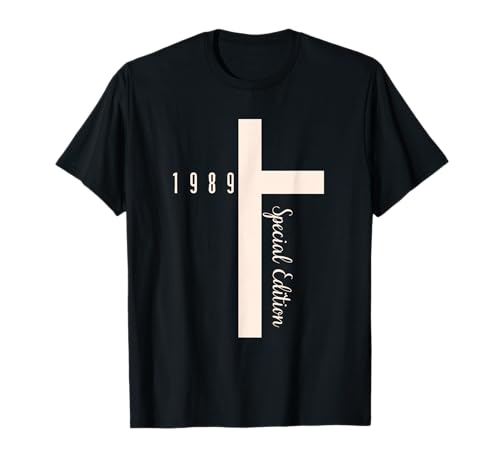 Jahrgang 1989 Geburtstag Design Frauen Männer geboren 1989 T-Shirt Jahrgang 1989 Geburtstag Design Frauen Männer geboren 1989 T-Shirt von GebGesch 1989 Geburtstag Geschenke