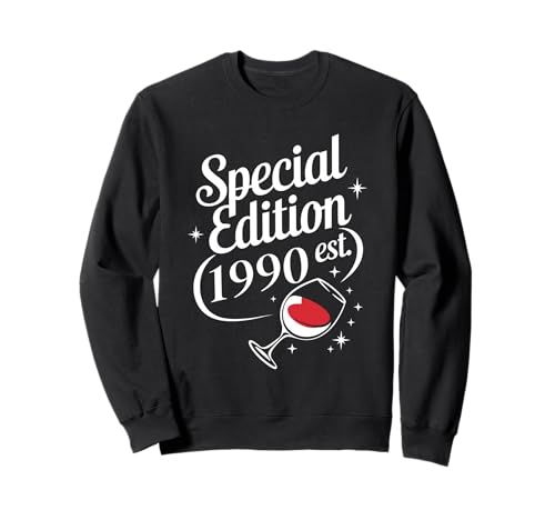 Jahrgang 1990 Geburtstag Design Frauen Männer geboren 1990 Sweatshirt Jahrgang 1990 Geburtstag Design Frauen Männer geboren 1990 Sweatshirt von GebGesch 1990 Geburtstag Geschenke