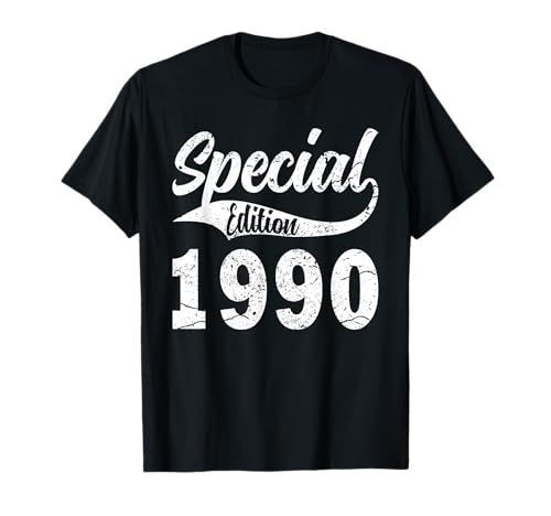 Jahrgang 1990 Geburtstag Design Frauen Männer geboren 1990 T-Shirt Jahrgang 1990 Geburtstag Design Frauen Männer geboren 1990 T-Shirt von GebGesch 1990 Geburtstag Geschenke