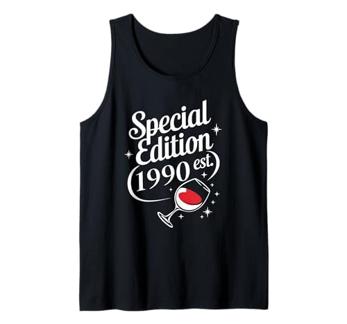 Jahrgang 1990 Geburtstag Design Frauen Männer geboren 1990 Tank Top Jahrgang 1990 Geburtstag Design Frauen Männer geboren 1990 Tank Top von GebGesch 1990 Geburtstag Geschenke