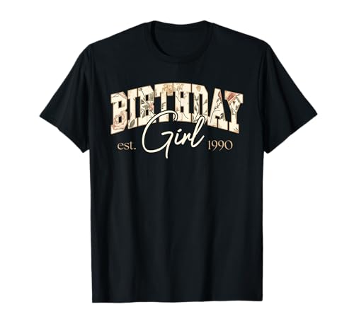 Jahrgang 1990 Geburtstag Design Frauen geboren 1990 T-Shirt Jahrgang 1990 Geburtstag Design Frauen geboren 1990 T-Shirt von GebGesch 1990 Geburtstag Geschenke