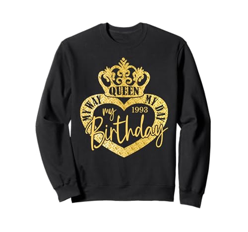 Jahrgang 1993 Geburtstag Design Frauen geboren 1993 Sweatshirt Jahrgang 1993 Geburtstag Design Frauen geboren 1993 Sweatshirt von GebGesch 1993 Geburtstag Geschenke
