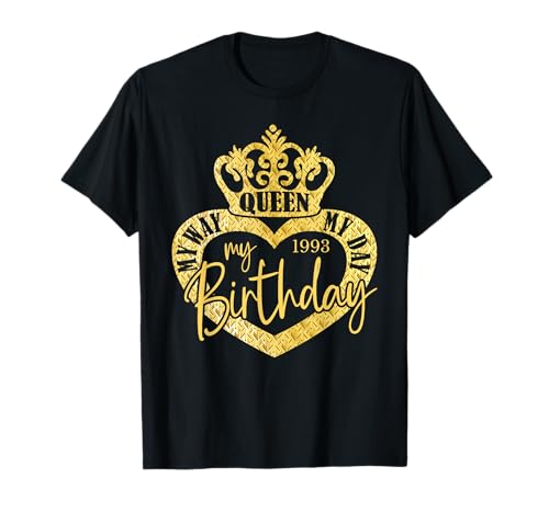 Jahrgang 1993 Geburtstag Design Frauen geboren 1993 T-Shirt Jahrgang 1993 Geburtstag Design Frauen geboren 1993 T-Shirt von GebGesch 1993 Geburtstag Geschenke