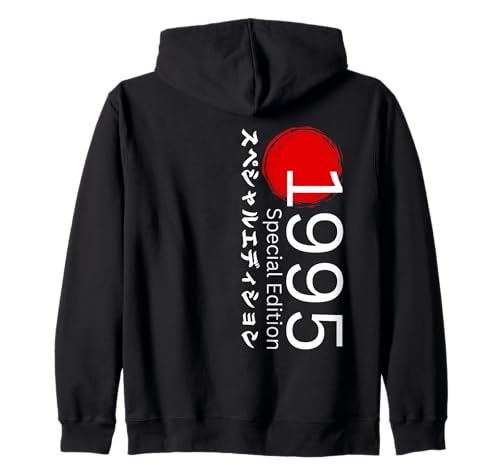 Jahrgang 1995 Geburtstag Design Frauen Männer geboren 1995 Kapuzenjacke von GebGesch 1995 Geburtstag Geschenke