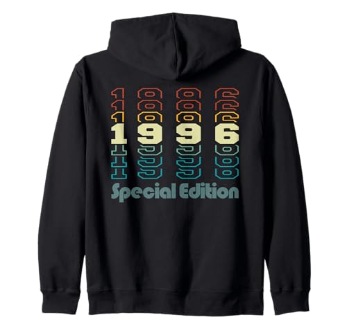 Jahrgang 1996 Geburtstag Design Frauen Männer geboren 1996 Kapuzenjacke von GebGesch 1996 Geburtstag Geschenke