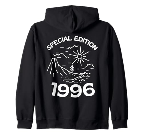 Jahrgang 1996 Geburtstag Design Frauen Männer geboren 1996 Kapuzenjacke von GebGesch 1996 Geburtstag Geschenke