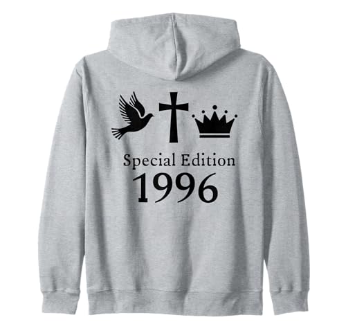 Jahrgang 1996 Geburtstag Design Frauen Männer geboren 1996 Kapuzenjacke von GebGesch 1996 Geburtstag Geschenke