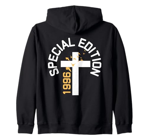 Jahrgang 1996 Geburtstag Design Frauen Männer geboren 1996 Kapuzenjacke von GebGesch 1996 Geburtstag Geschenke