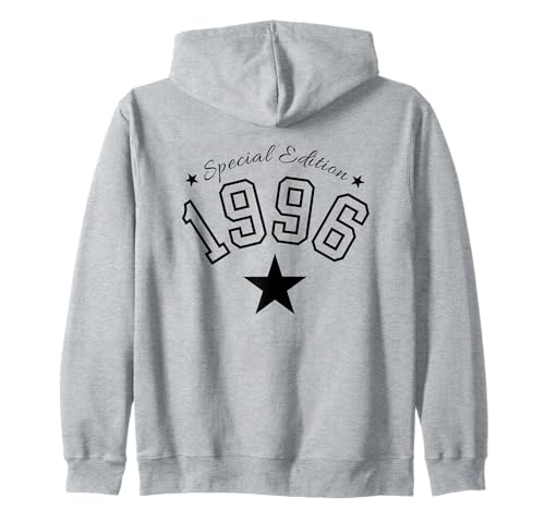 Jahrgang 1996 Geburtstag Design Frauen Männer geboren 1996 Kapuzenjacke von GebGesch 1996 Geburtstag Geschenke