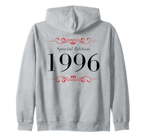 Jahrgang 1996 Geburtstag Design Frauen Männer geboren 1996 Kapuzenjacke von GebGesch 1996 Geburtstag Geschenke